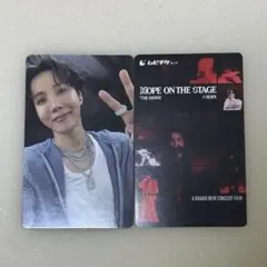 J-hope BTS HOPE ON THE STAGE 映画　特典 トレカ