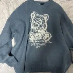 オーバーサイズニット