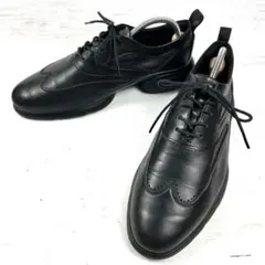 美品 COLE HAAN ゼログランド ウィング 9 1/2 黒