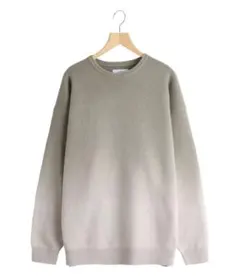 【新品】Graphpaper Gradient Wool Neck Knitのサムネイル