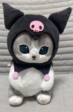 mofusand×サンリオキャラクターズ BIGぬいぐるみ クロミ 約25cm