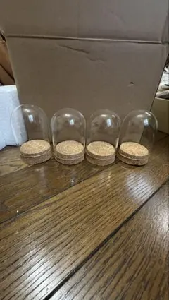 ガラスドーム ウエディング ウェルカムスペース コルク瓶 インテリア DIY