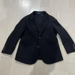 【値下げ】UNIQLO ジャージー　ジャケット　フォーマル　黒　120