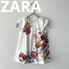 【新品未使用】ZARA baby 花柄　ワンピース　92cm セミフォーマル