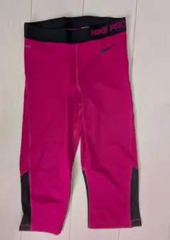 【NIKE PRO】Dri-FIT （吸汗速乾）膝丈スパッツ ピンク M