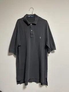ポロ・ラルフ・ローレン 黒 半袖　ポロシャツ　XL相当