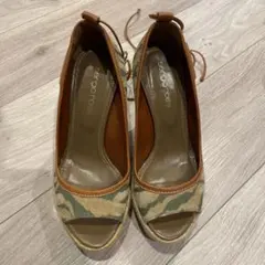 セルジオロッシウェッジヒール