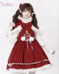 toalice 赤ずきんシリーズ ジャンスカ ケープ ロリータのサムネイル