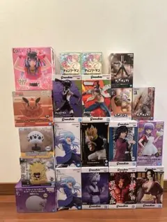 プライズフィギュア 18個 まとめ売り【ワンピース　チェーンソーマン　鬼滅の刃】