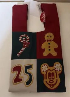 【新品未使用】ディズニー　クリスマス2025 トートバッグ　エコバッグ