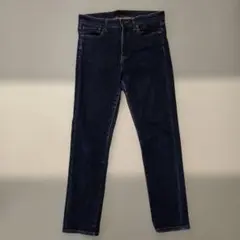 【UNIQLO】ユニクロ　ハイライズ　シガレットジーンズ　27