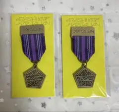 嵐 DIGITALIAN 会場限定メダルブローチ 紫 松本潤 新品未開封 2個