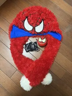 スパイダーマン フワフワ帽子