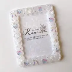 【No.466】ゆめかわデザインのホイップデコトレカケース　硬質ケース