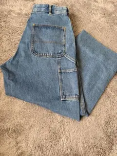 ZARA デニム ペインターパンツ