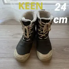 送料込！【KEEN】ELSA BOOT WP(旧モデル) 防水 24cmのサムネイル