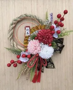 NO.439しめ縄 しめ縄リース お正月飾り　　しめ飾り 2026