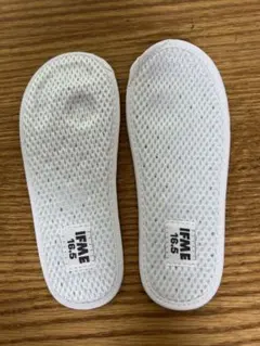 IFME 上履き用中敷き16.5 ホワイト