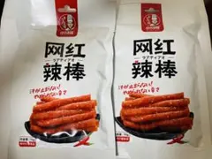 小马哥 小馬哥 网红辣棒 网紅辣棒 辣条ラーティアオ ラアティアオ 70gX2袋のサムネイル