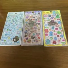 しずくちゃん、ディズニー、正規品ボンボンドロップセット 3シート