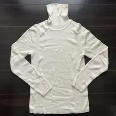 GU タートルネックセーター Lサイズ アイボリー