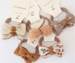 大人気！おしゃれヘアゴムセット　インポート
