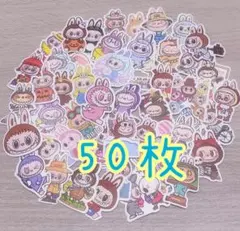 (38) ラブブ LABUBU ステッカー シール 50枚