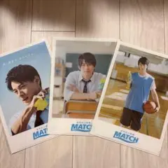 平野紫耀　MATCHクリアファイル ３種類