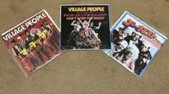 VILLAGE PEOPLE 7インチレコード 3枚セット
