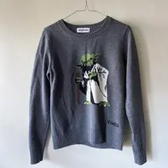 MUVEIL WORK ヨーダ ニットセーター グレーのサムネイル