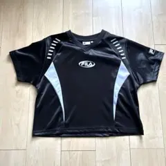 FILA FOOTBALL TEE ブラック　M 定価8,580円　ゲームシャツのサムネイル