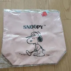 【新品未開封】SNOOPY ピンク トートバッグ