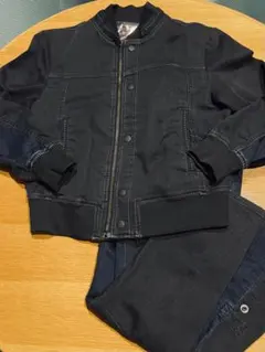 再SALE未使用品DIESELデニムパンツスーツ