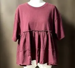 Yuumi ARIA リメイク、パッチワークTシャツのサムネイル
