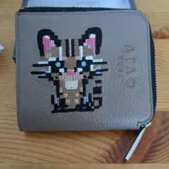 ATAO アタオ ミニ財布 刺繍 キリン 18周年記念 ZOOシリーズ - メルカリ