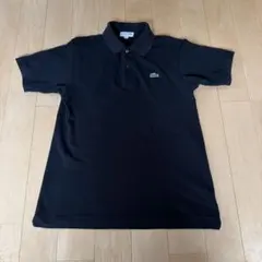 LACOSTE ラコステ ポロシャツ ブラック サイズ5 フランス製 新品