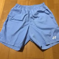 YONEX バドミントン ハーフパンツ ライトブルー M