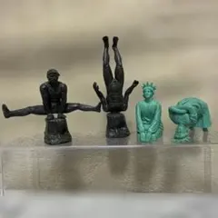 考えない人 自由すぎる女神 ガチャポン フィギュア ガチャ