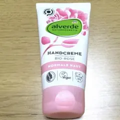 【ドイツで人気】alverde ハンドクリーム オーガニック ローズ 残量8割のサムネイル