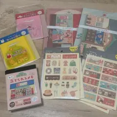 【なつかし通り】メモ帳レターセットシールまとめ売