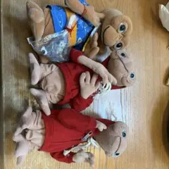 E.T. ぬいぐるみセット 魚付き　3点セットのサムネイル
