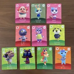 あつ森amiiboカード　ミッチェルちゃちゃまるみすず入り