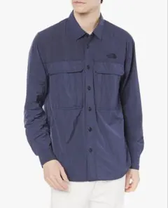 The North Face ネイビー 長袖シャツ