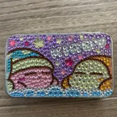 カービィ　スライド式缶ケース　キラキラデコ