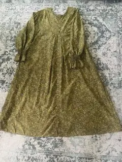 niko and... 3way花柄ロングワンピース M