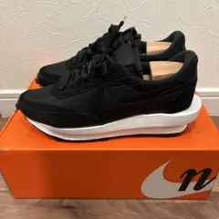 NIKE sacai VaporWaffle Black スニーカー