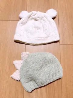 GAP ベビー帽子 2点セット