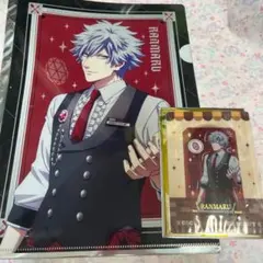 うたプリ ココスコラボ タブナイ クリアファイル クリアカード 黒崎蘭丸