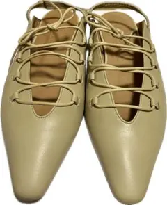 【美品】Odette e Odile ベージュ フラットシューズ