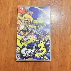 スプラトゥーン3 Nintendo Switch カセット